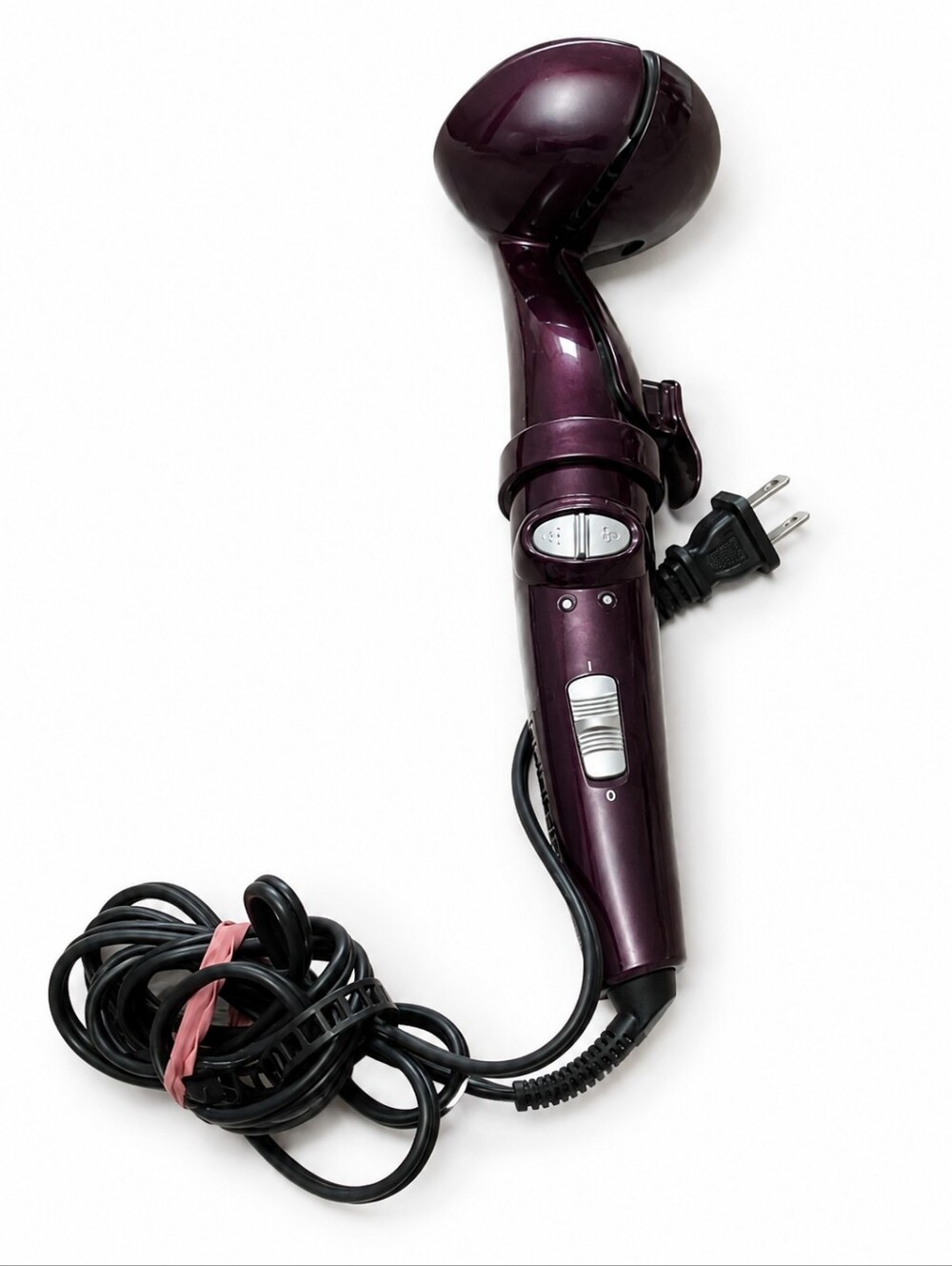 Conair Curl Secret Automatic Hair Curler Purple Curling Iron Auto Curl Machine